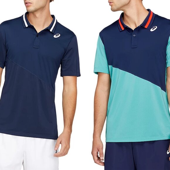Asics Court Tennis Polo 2 Pack, Size Small - Like New - Picture 1 of 11